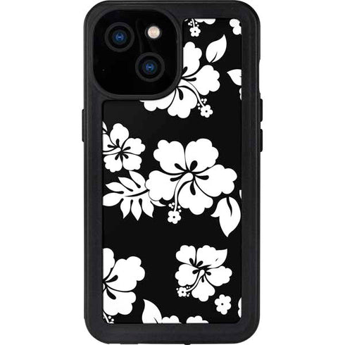 Black and White iPhone 15 Waterproof Case